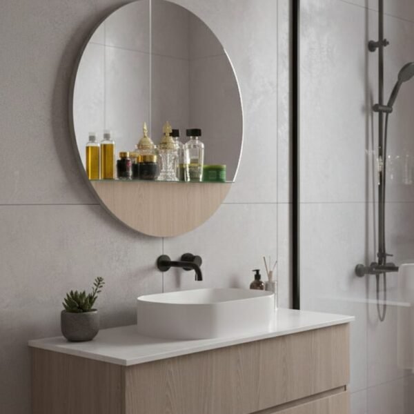Miroir Circulaire Soleil