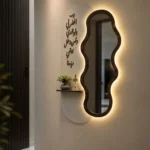 Tableau Miroir Ondulé Lumineux
