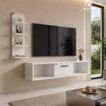 Ensemble Meuble TV Suspendu